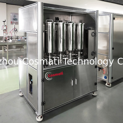 4 heads/6 heads Automatic Gouache Latte multi-color isolation cream pearl pattern filling machine