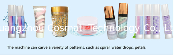 4 heads/6 heads Automatic Gouache Latte multi-color isolation cream pearl pattern filling machine