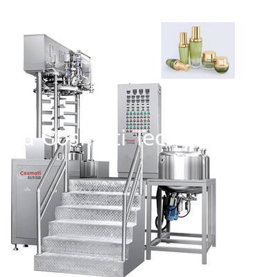 Cosmetic Mixing Equipment Emulsifying Machine Butter Cream Ointment Processing Homogenizer Emulsifying Vacuum Mixer