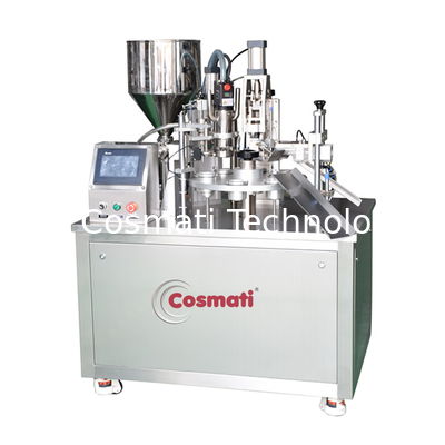 Automatic Tube Filling And Sealing Machine For Inner Heating Type Toothpaste for cosmetic