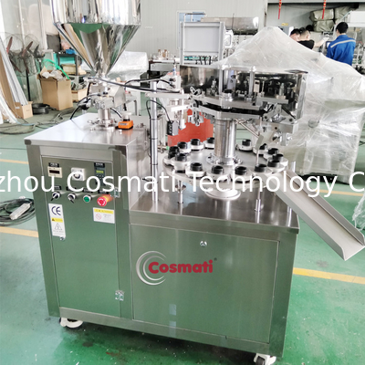 Automatic Tube Filling And Sealing Machine For Inner Heating Type Toothpaste for cosmetic