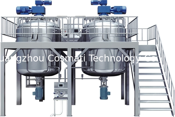 Electric Liquid Homogenizing Mixer Industrial Mixer Shampoo Detergent Liquid Soap Gel Making Machine