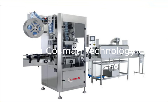 High Speed Automatic Pet Plastic Glass Bottle PVC Label Shrink Sleeve Labeling Machine