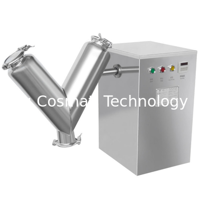 High Efficiency V Type Mixer dry powder mixing machine for pharma food and chemical factory chemical mixing equipment